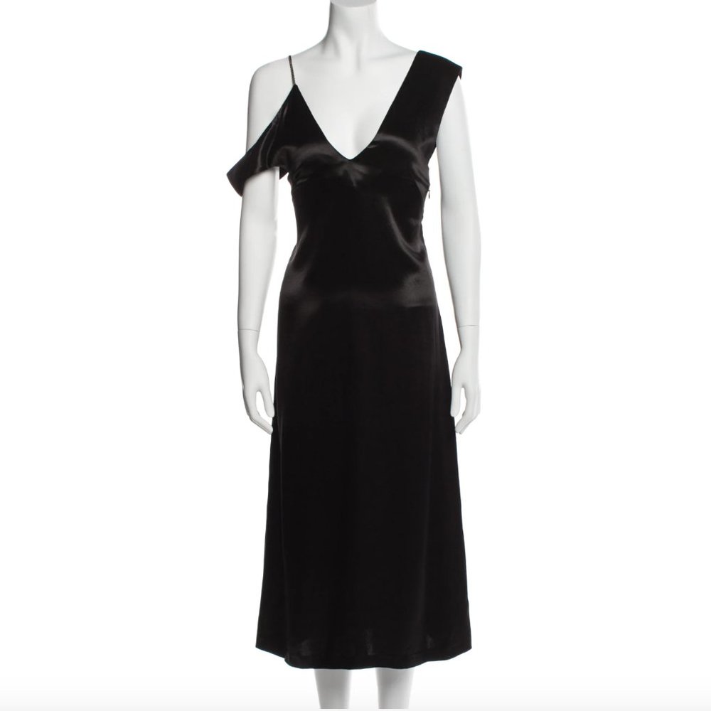 A.O.T.C. V-Neck Midi Dress